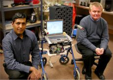 Aliasgar Kutiyanawala, left, and Vladimir Kulyukin 